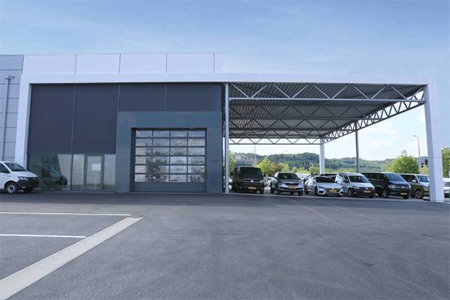 Steel Building Solution for Losch Luxembourg